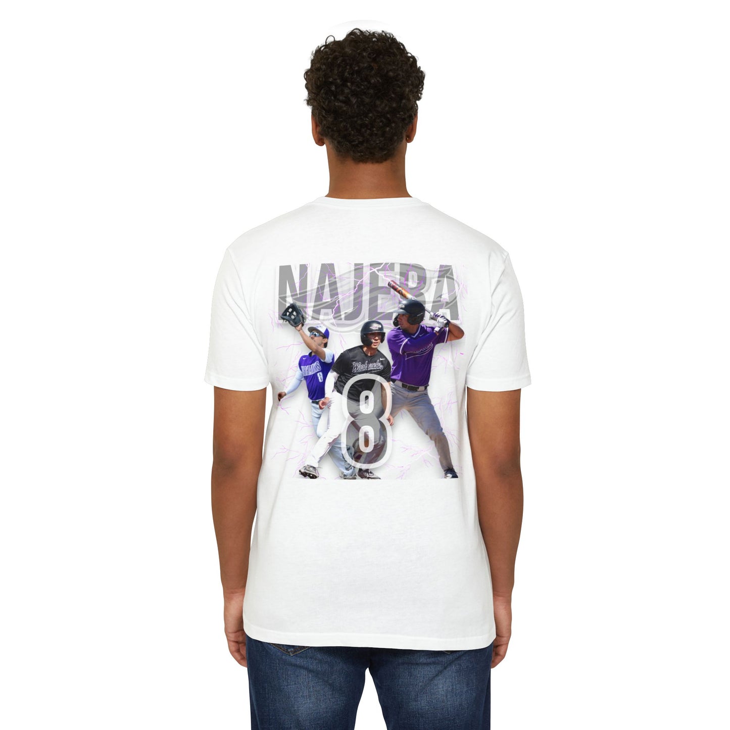 #8 NAJERA TShirt - Grand Slam Baseball T-Shirt | Unisex Jersey Tee for Sports Fans