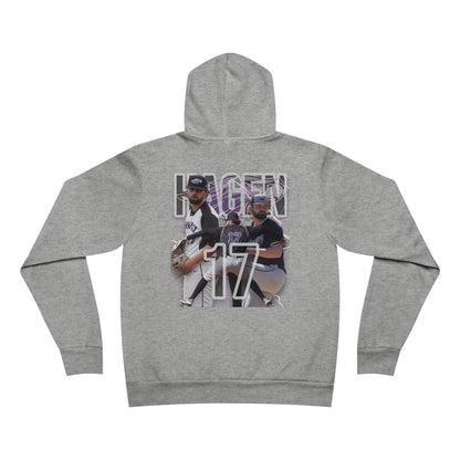 #17 HAGEN - Unisex Sponge Fleece Pullover Hoodie