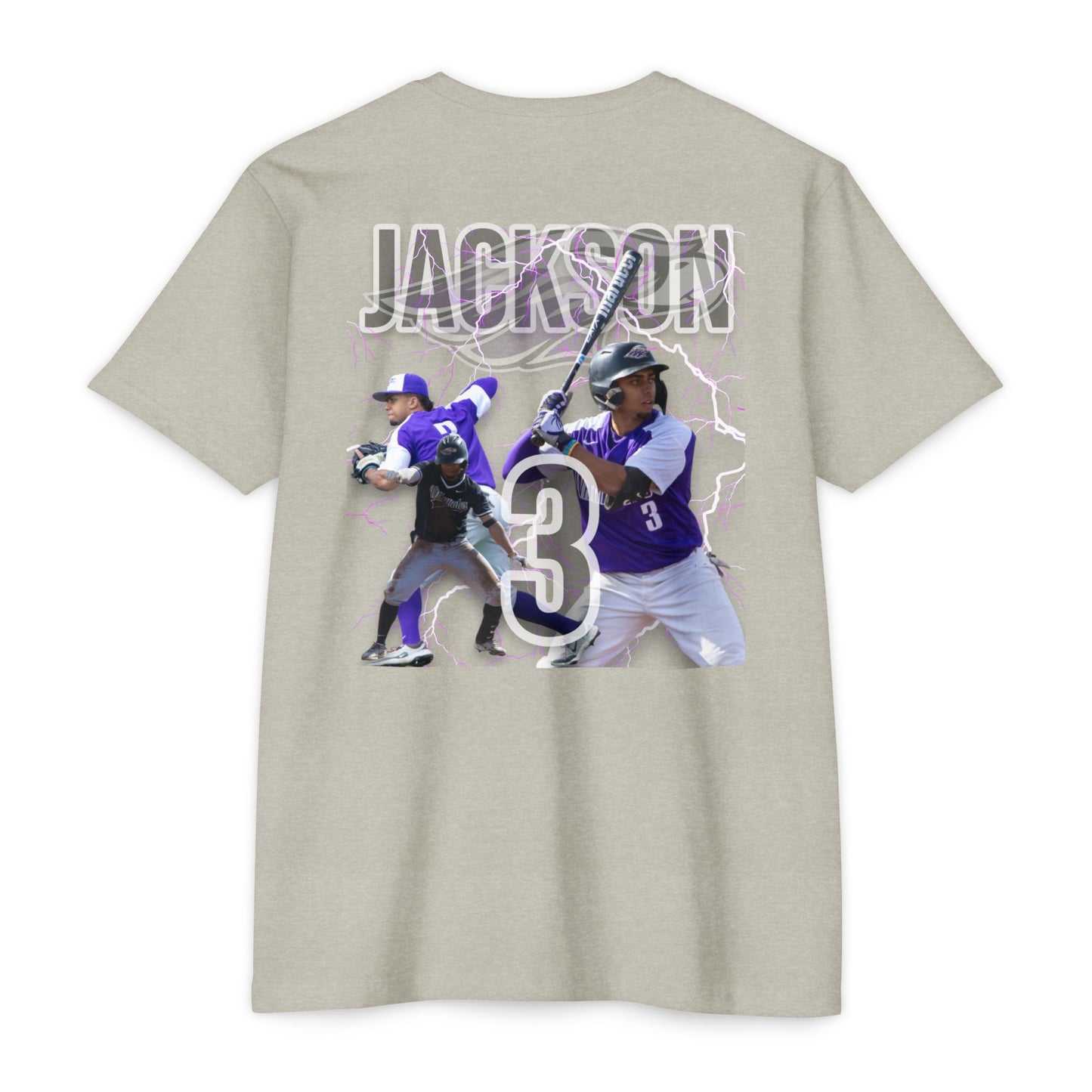 #3 JACKSON TShirt - Unisex CVC Jersey T-shirt